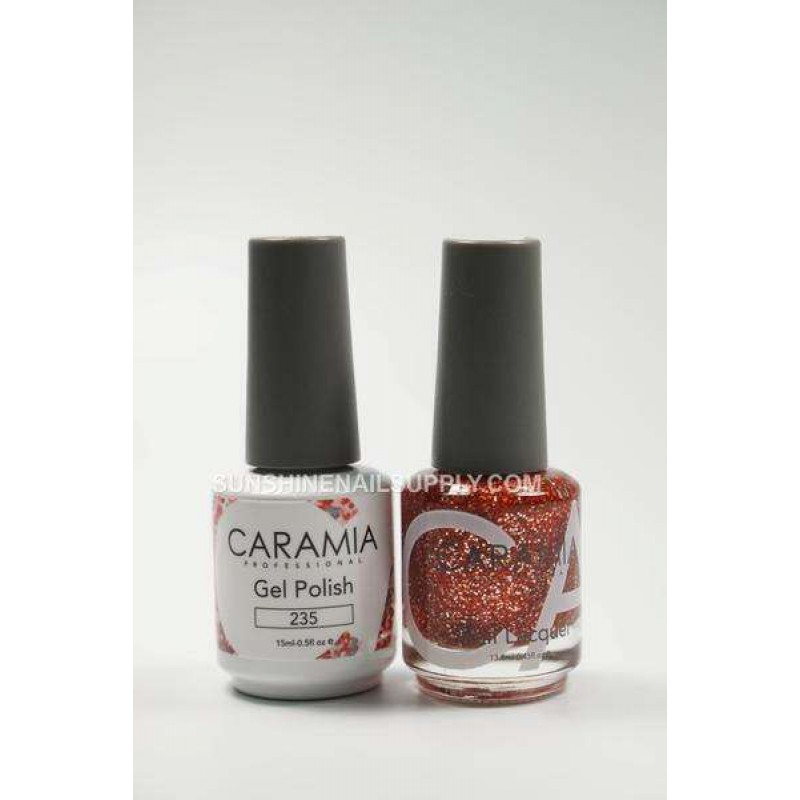 #235 Caramia Gel Polish & Nail Lacquer 0.5oz